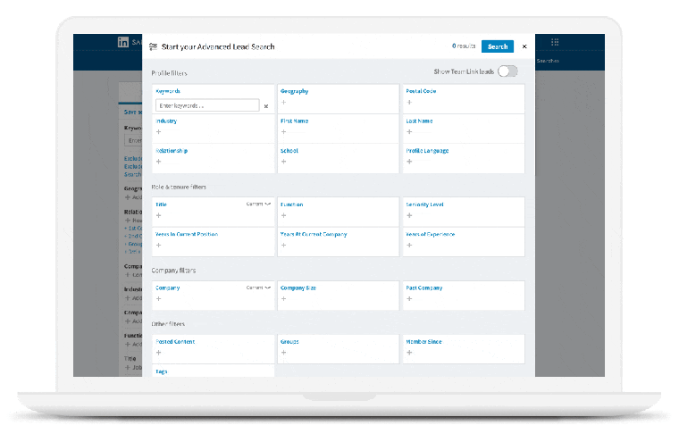 Sales navigator de linkedin